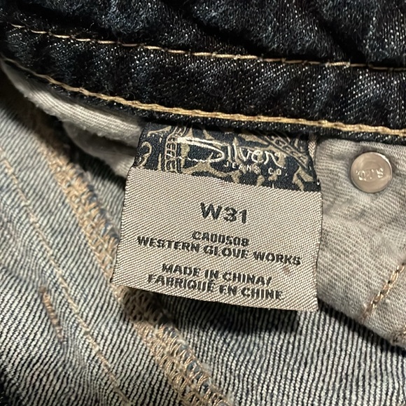 Silver capris size 31 - Picture 3 of 6